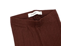 Lil Atelier rum raisin legging hulmønster